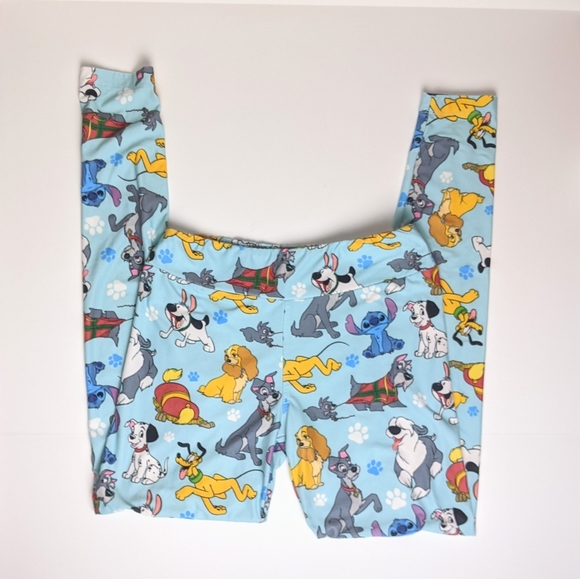 Disney Parks Soft Disney Dogs Leggings Size Small - Picture 2 of 5